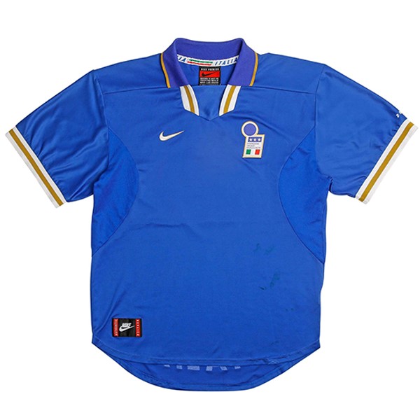 Authentic Camiseta Italy 1ª Retro 1996 Azul